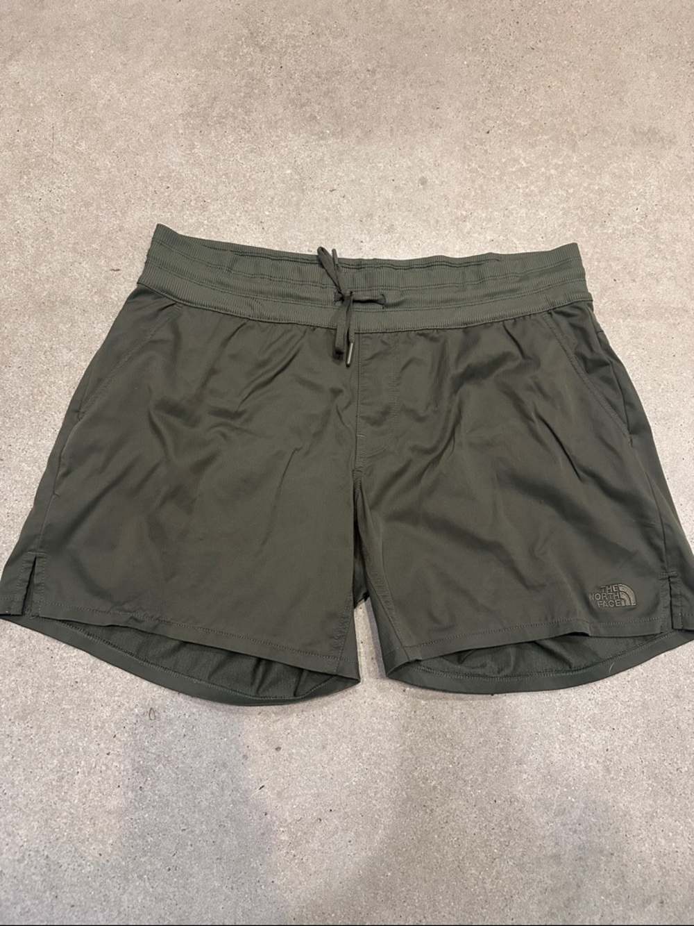The North Face Olive Green Women's Athletic Shorts size L